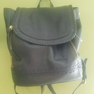 NEW Genuine Cole Haan $350 black Women's baclpack